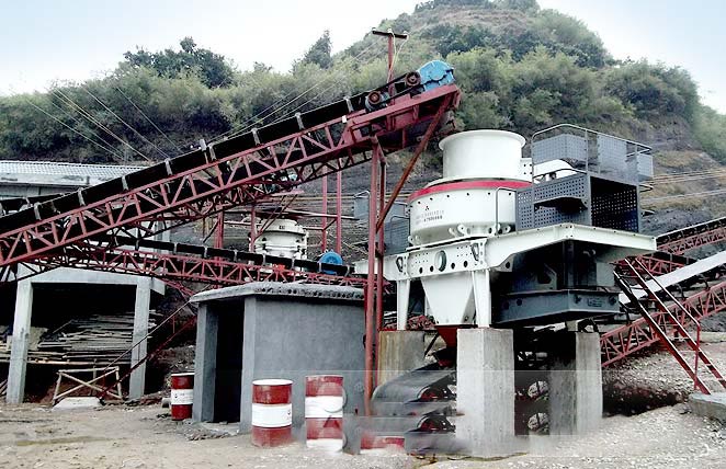 200TPH granite crushing plant in South Africa