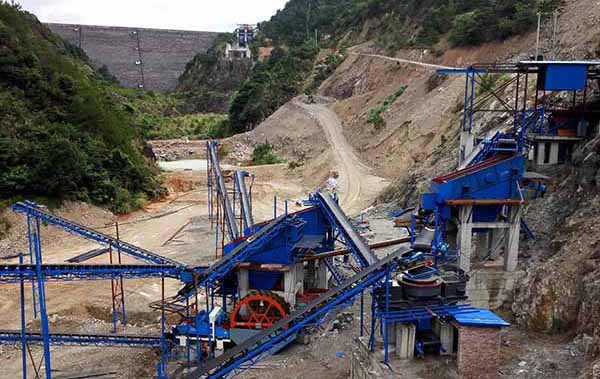100t/h River Stone Sand Making Plant in Zimbabwe